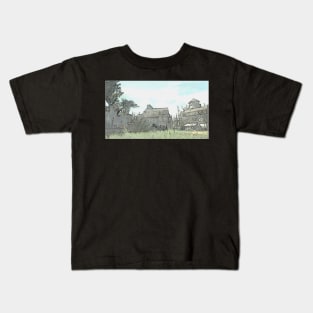 Village - 乡村 Kids T-Shirt